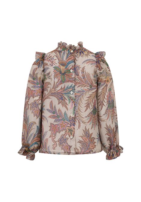 Camicia con stampa ETRO KIDS | GZ5A10 K0306101MC